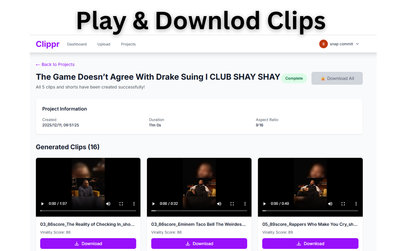 Clippr screenshot 4