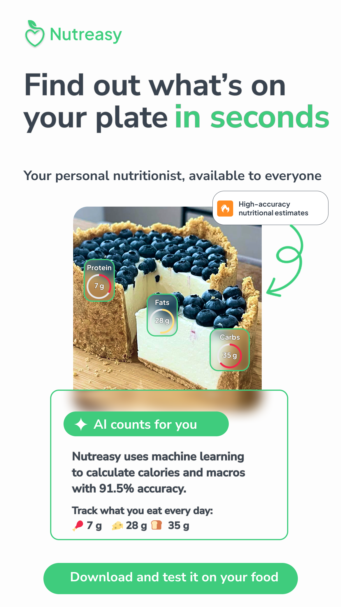 Nutreasy - AI Calorie Tracker screenshot 5