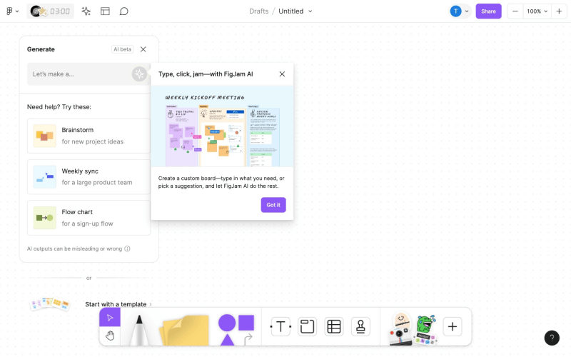 FigJam AI screenshot 1