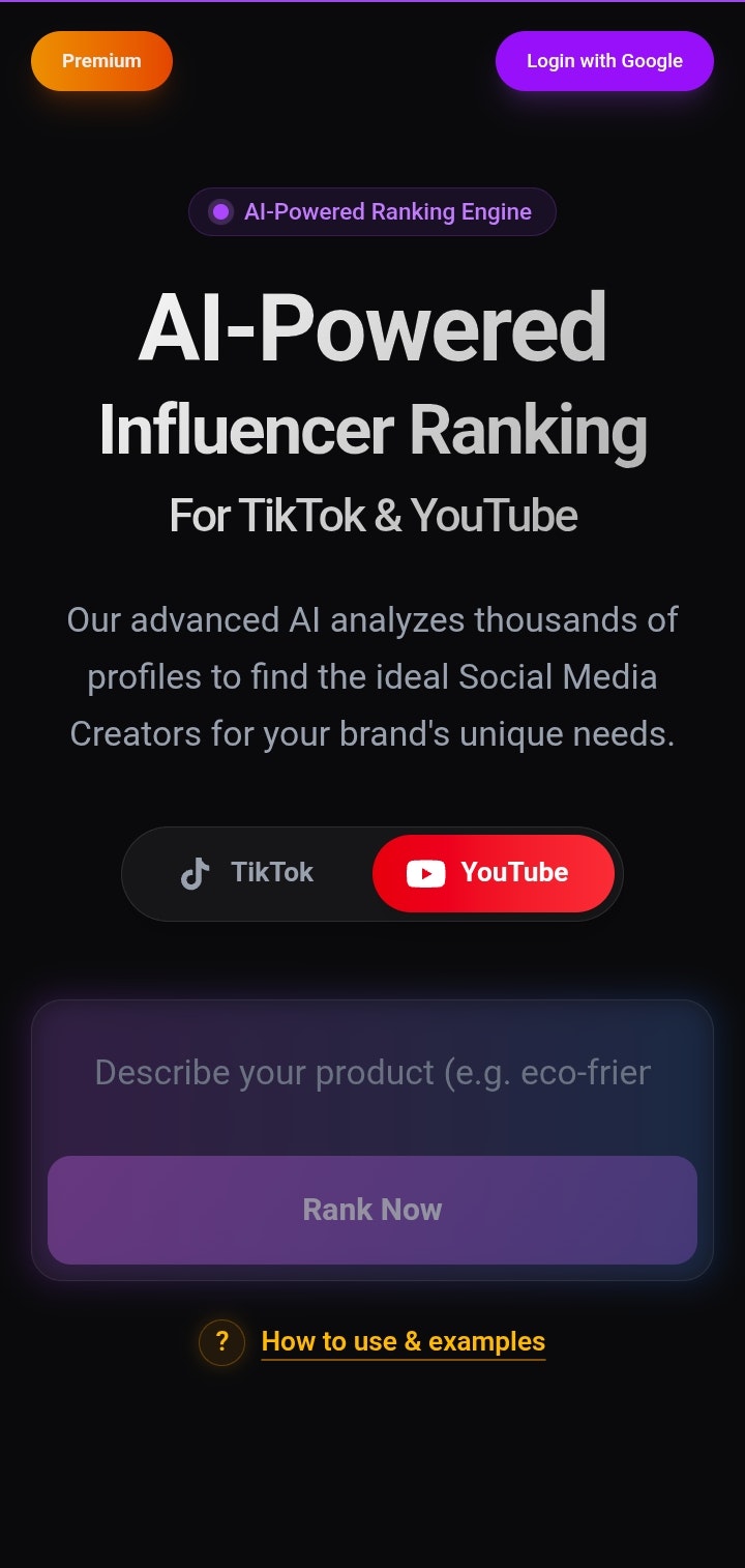 RankInfluencer screenshot 3