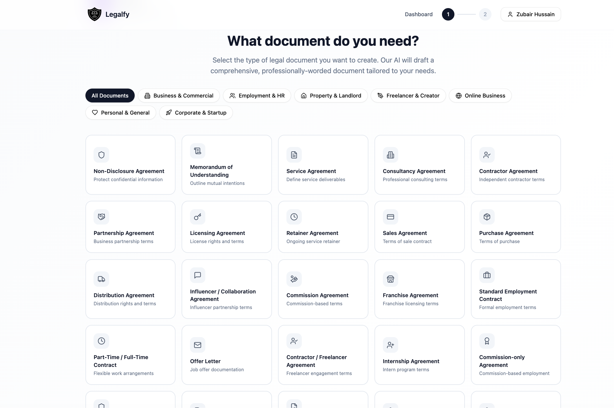 Legalfy.io screenshot 6