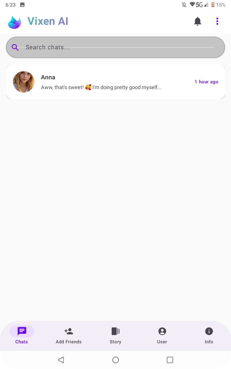 Vixen Ai :Chats & Stories screenshot 2