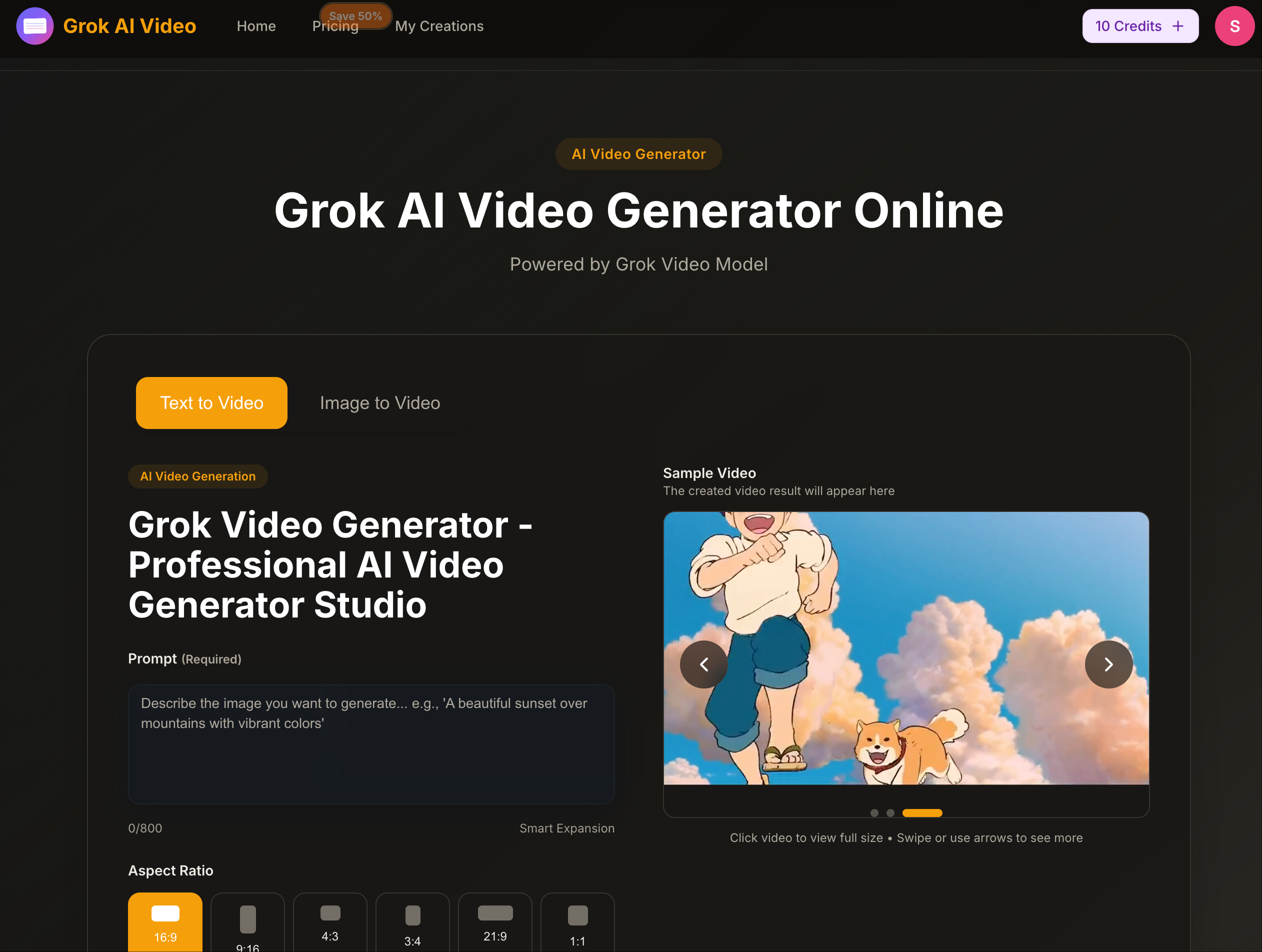 Grok AI Video screenshot 1