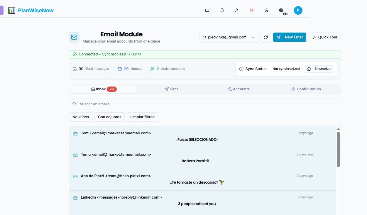 PlanWiseNow screenshot 9