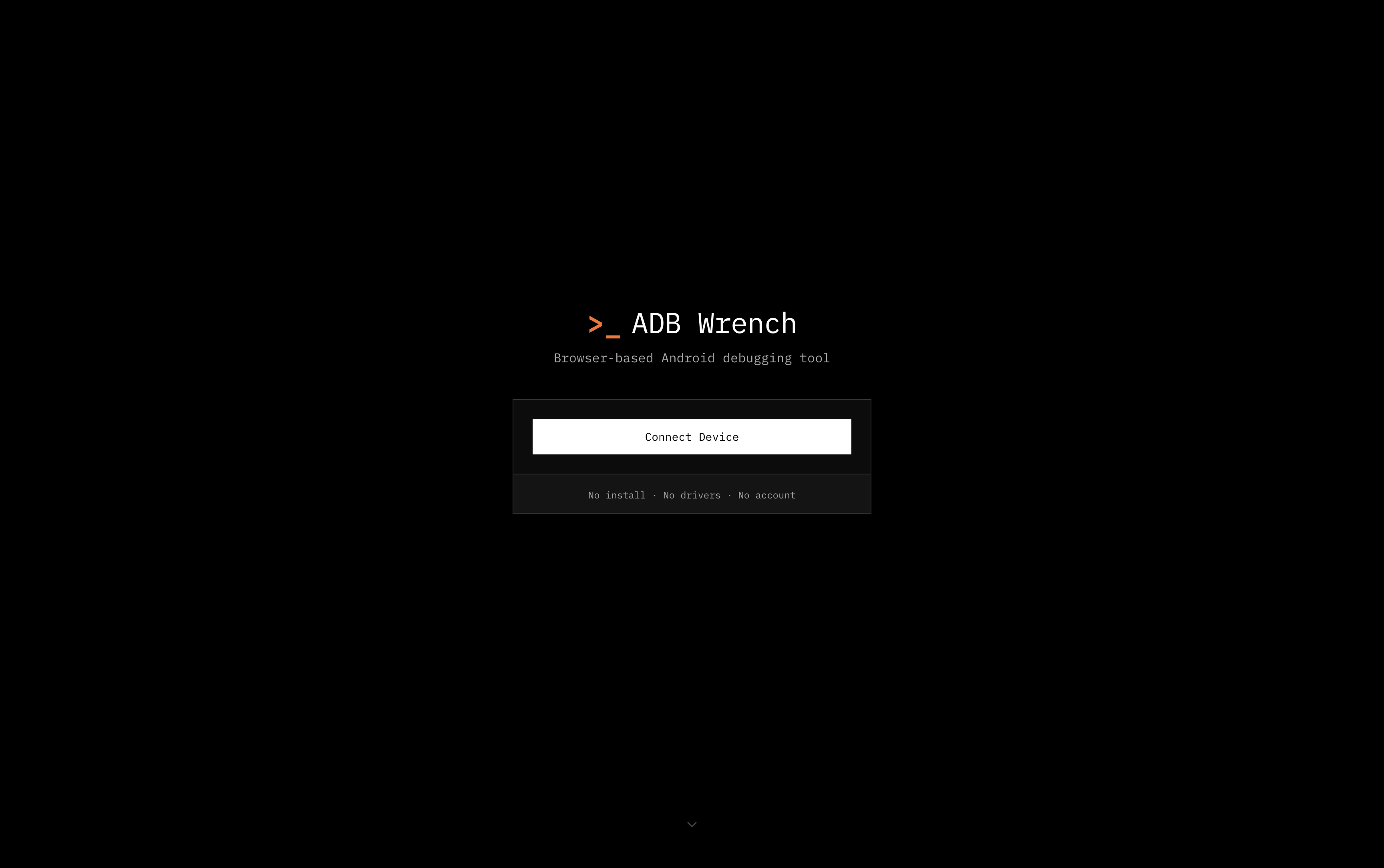 ADB Wrench screenshot 1