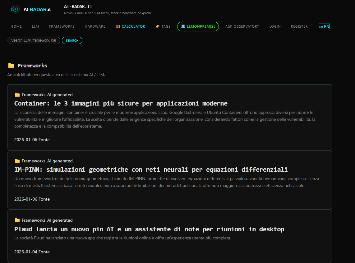 AI-Radar.it Kick Off screenshot 3