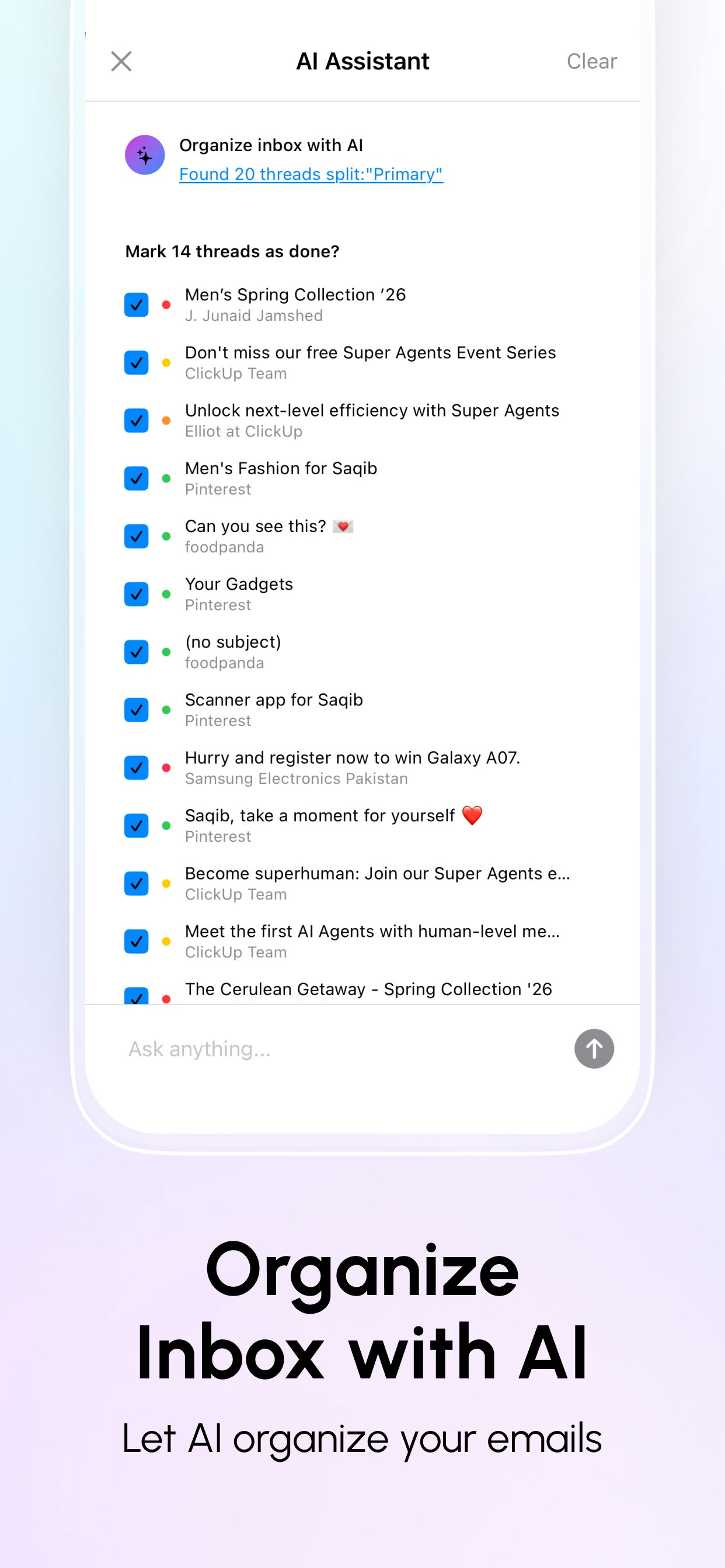 TidyMail screenshot 9