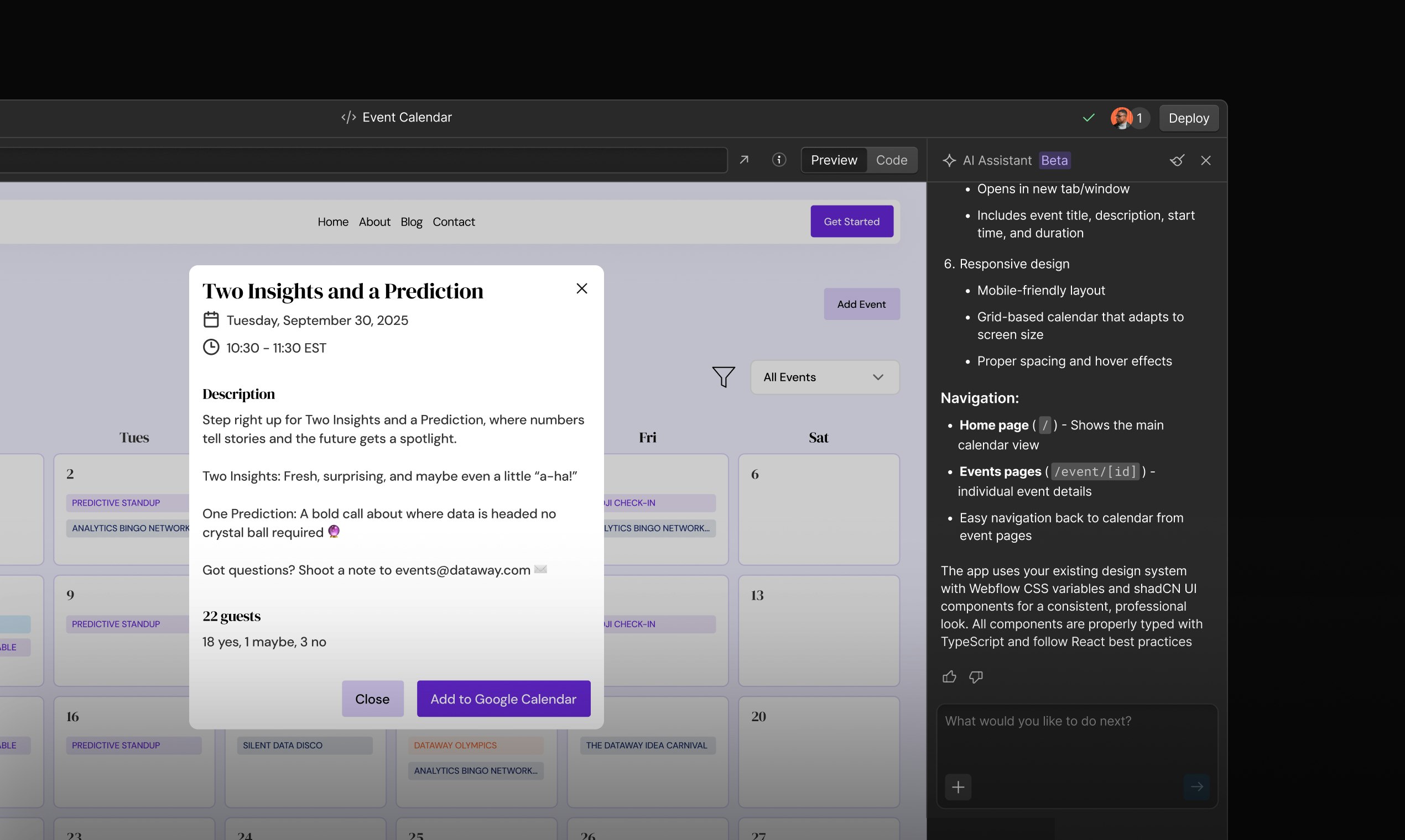 Webflow App Gen screenshot 4