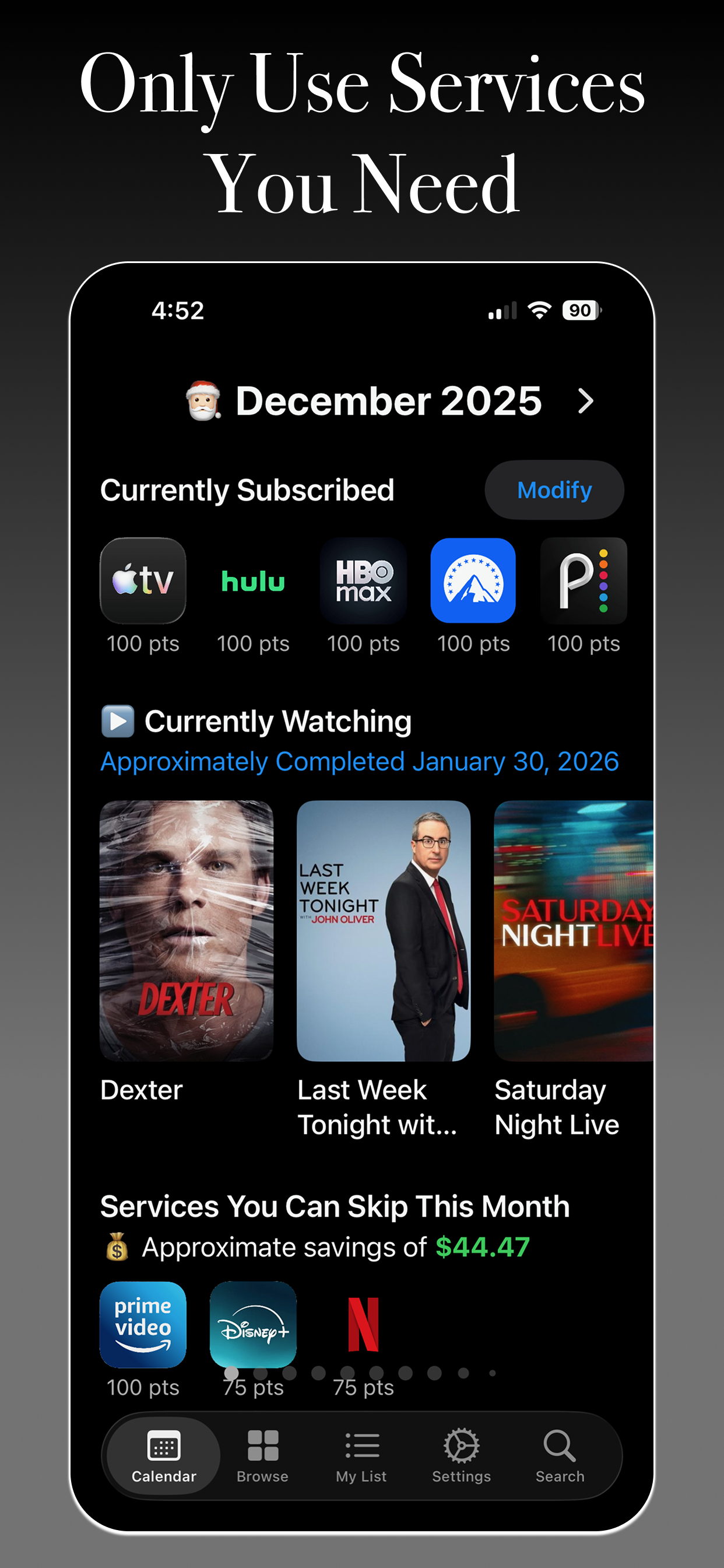 Switchlist screenshot 1