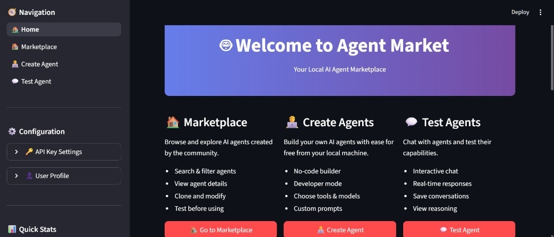 Agent screenshot 1