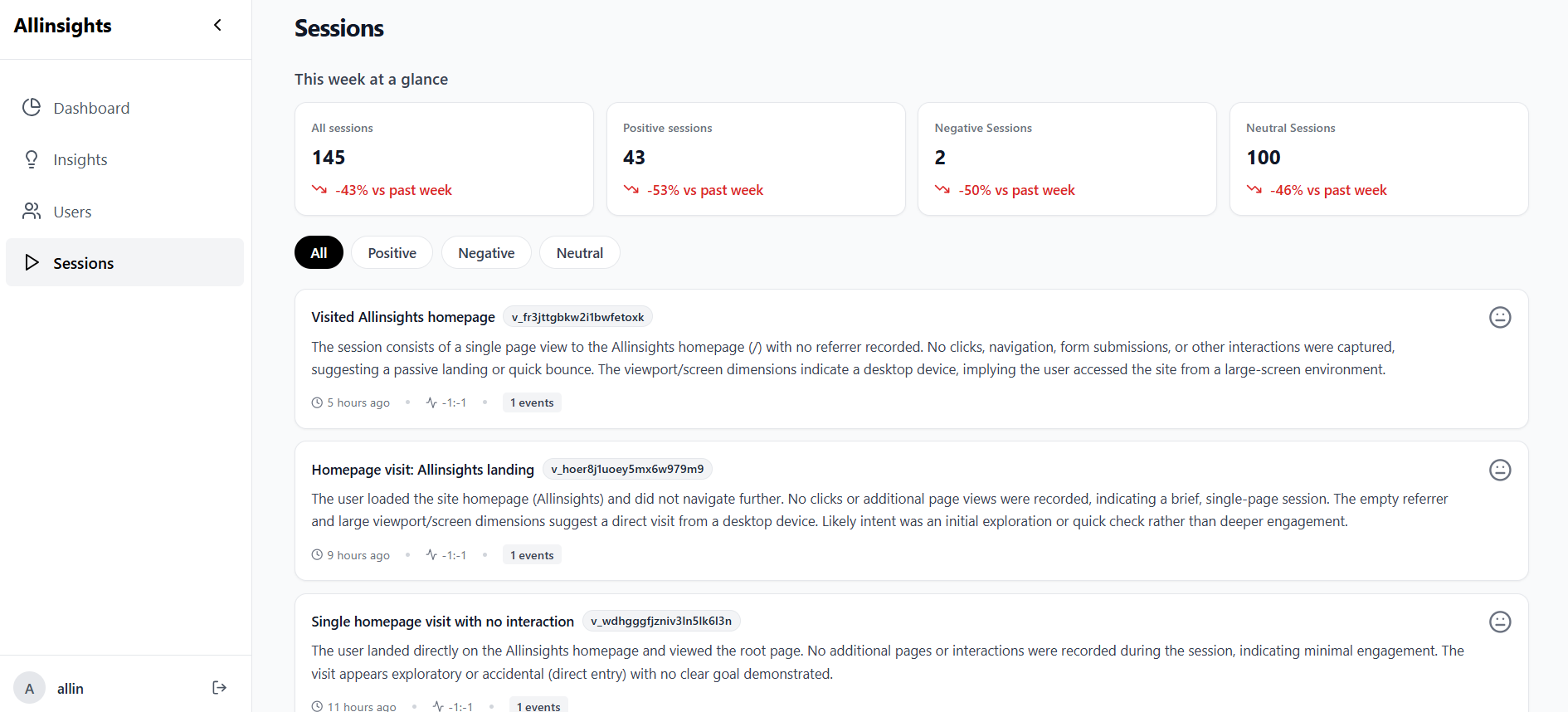 Allinsights screenshot 5