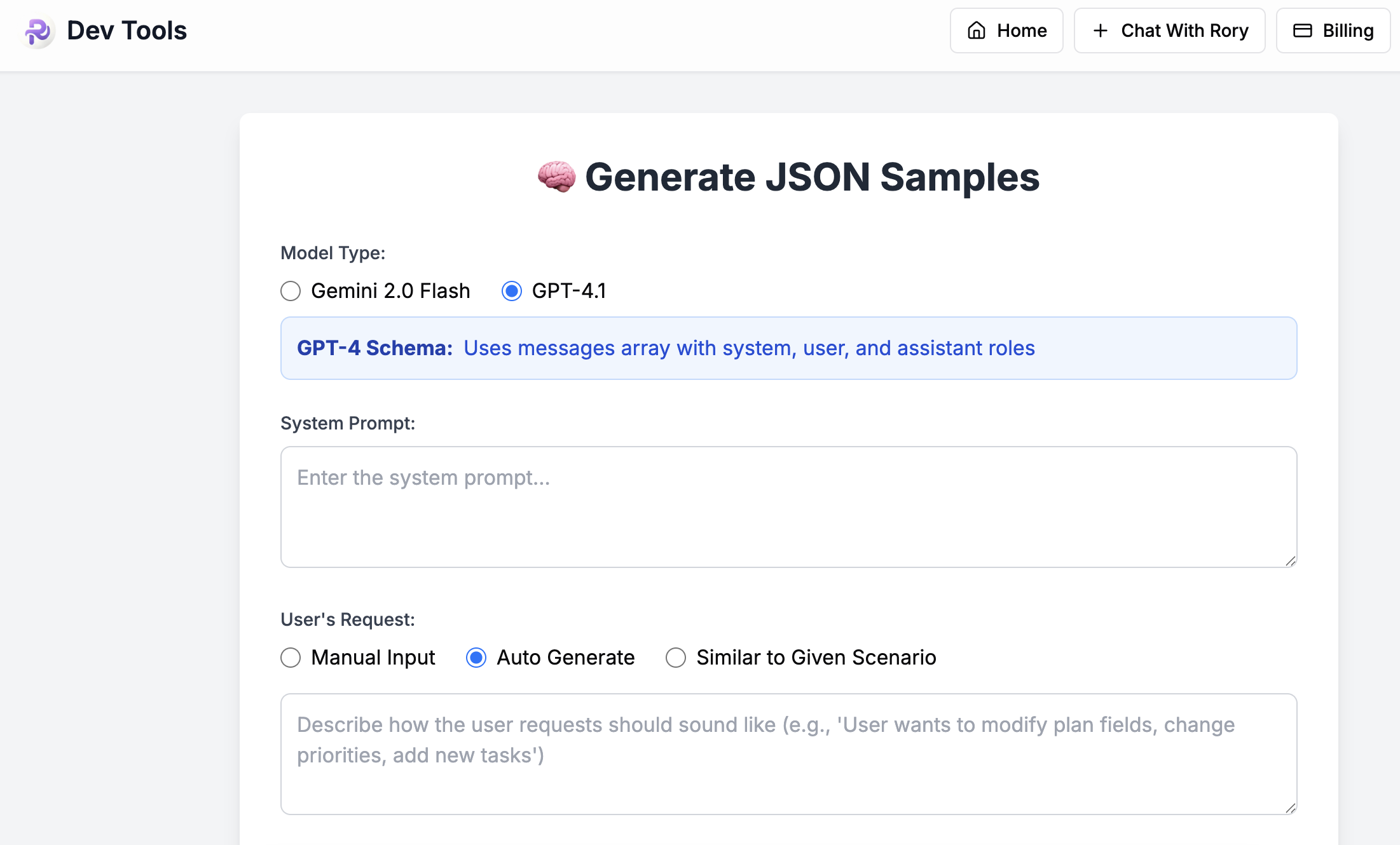 Function-Calling Dataset Generator screenshot 1