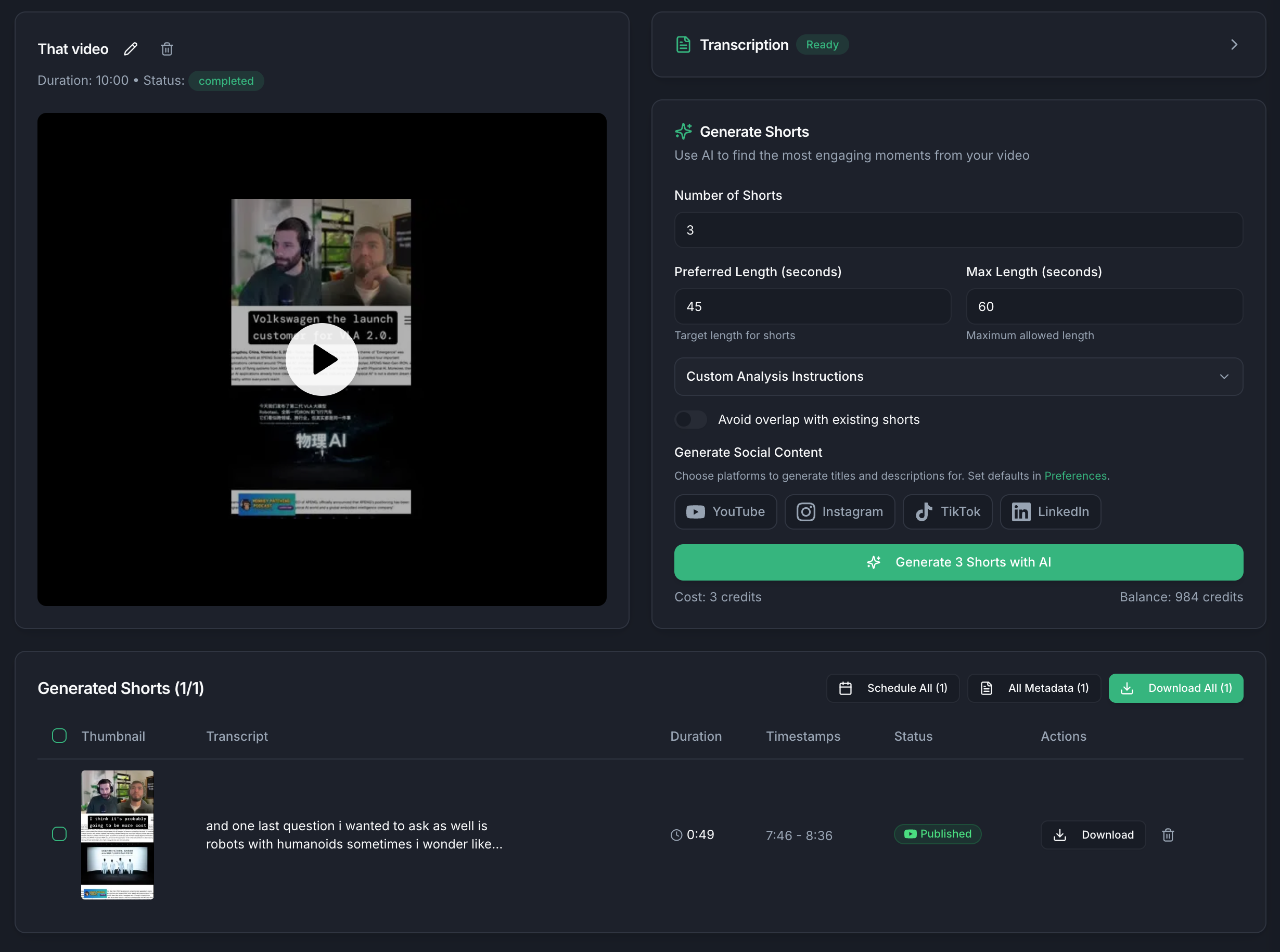 VidEditor.ai screenshot 2