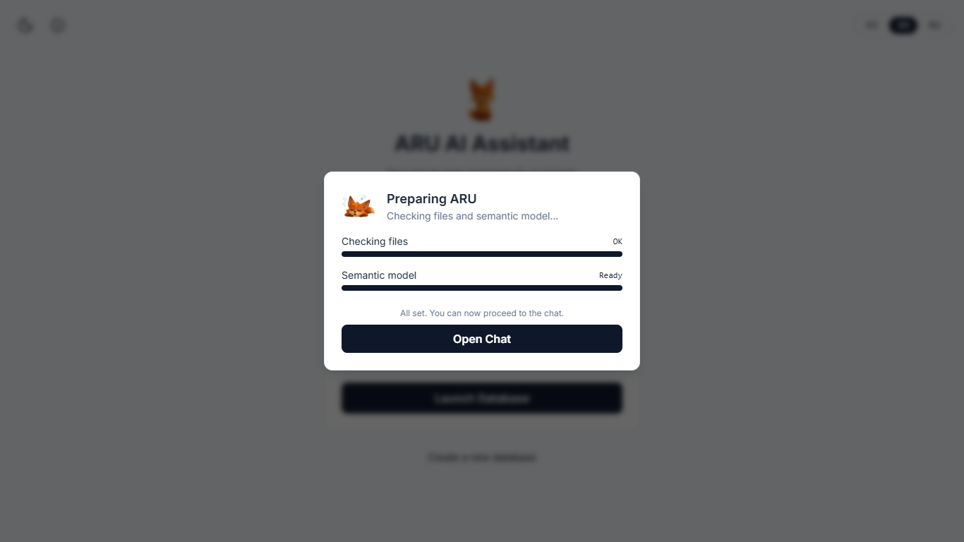 ARU AI screenshot 2