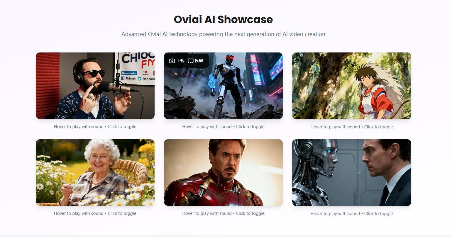 Ovi AI Video screenshot 3