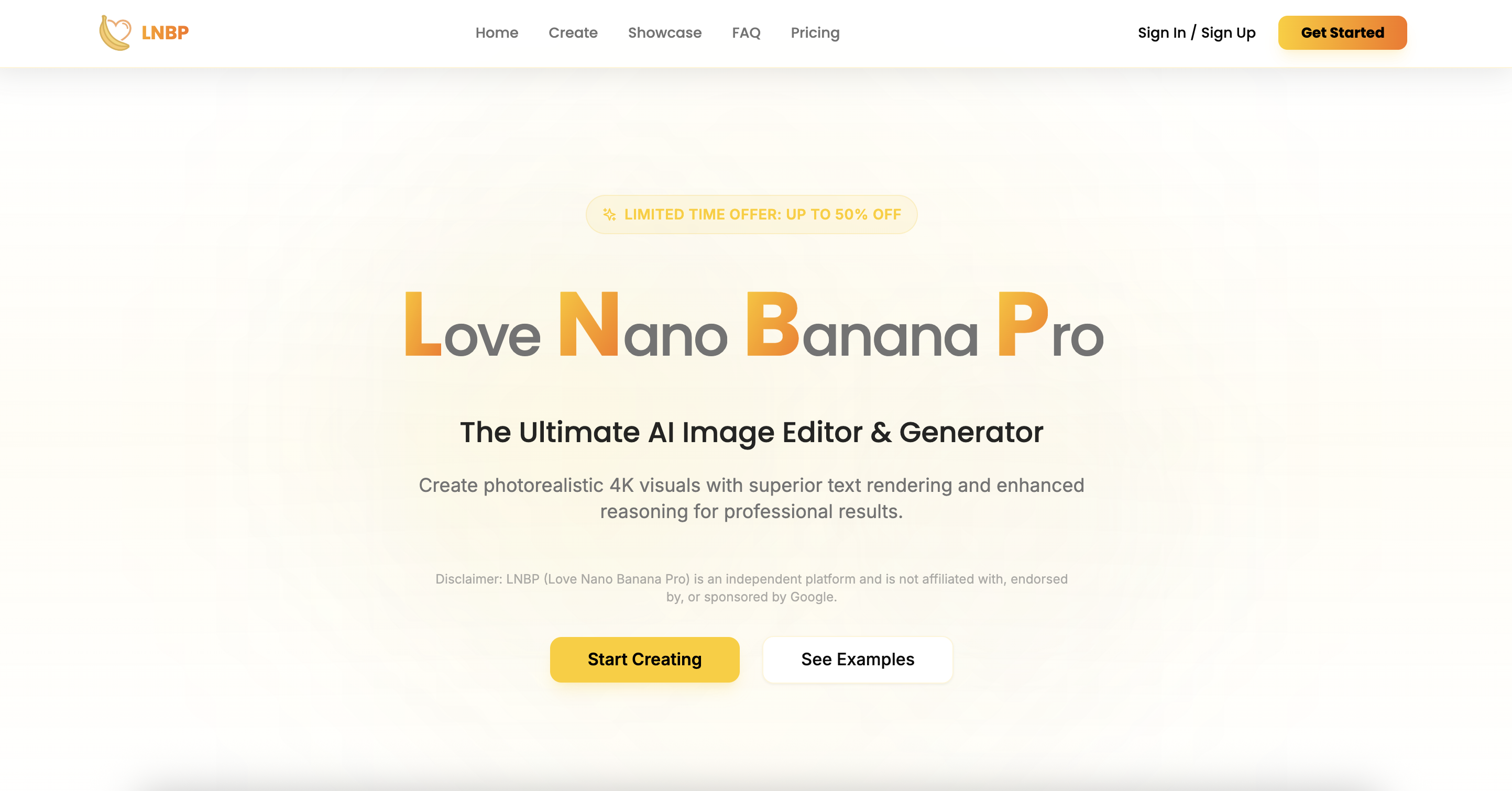 LNBP: Love Nano Banana Pro screenshot 1