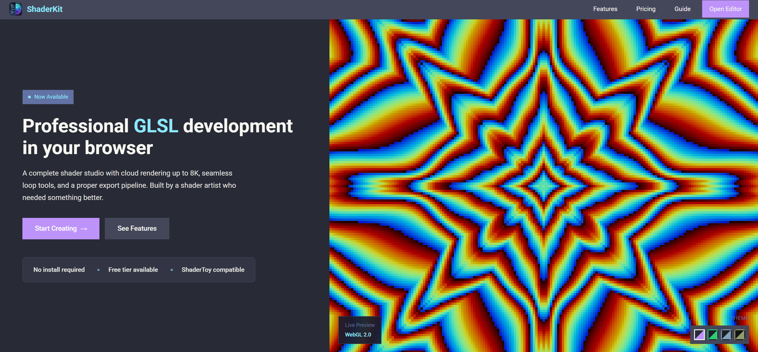 ShaderKit — Shader Editor/Render/Export screenshot 2