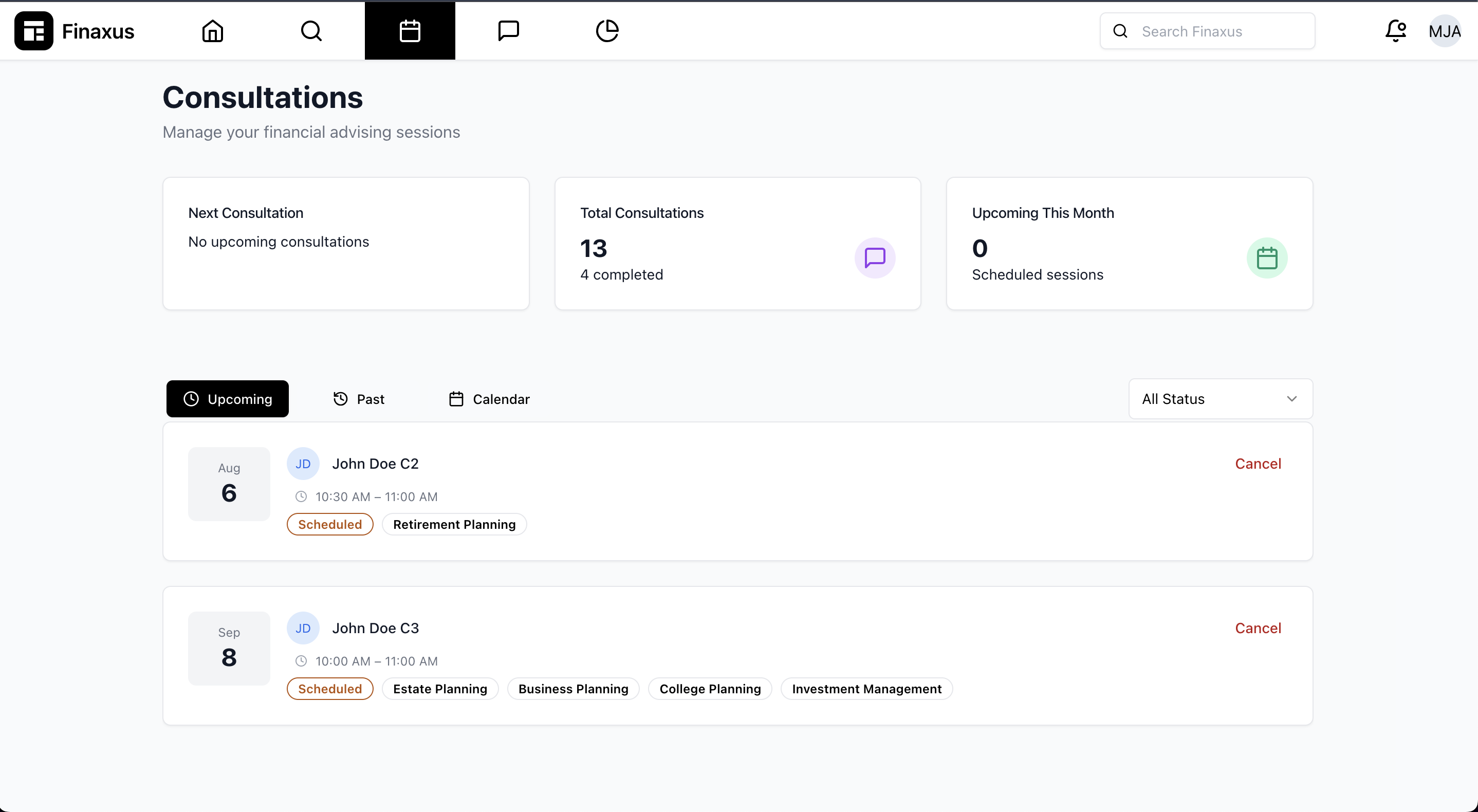 Finaxus.ai screenshot 5