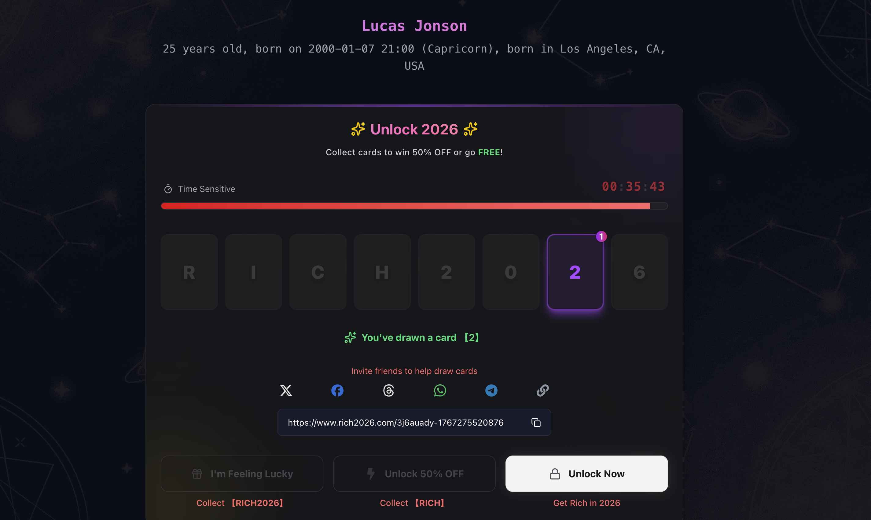 Rich2026 screenshot 2