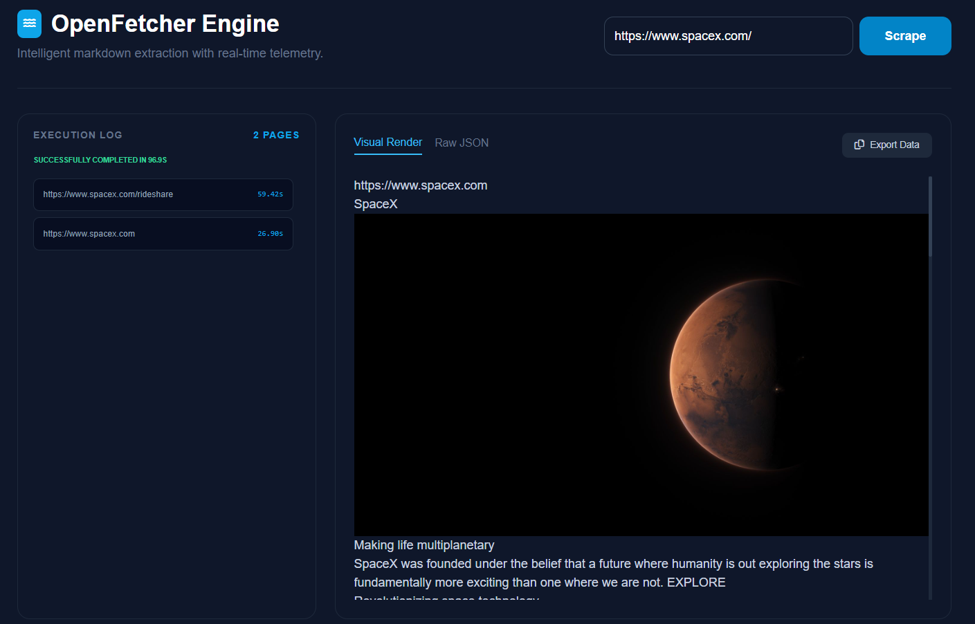 OpenFetcher screenshot 3