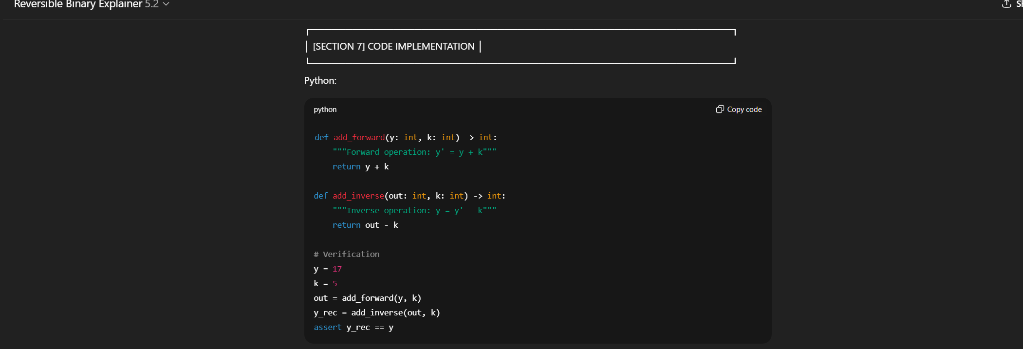 Reversible Binary Explainer screenshot 12