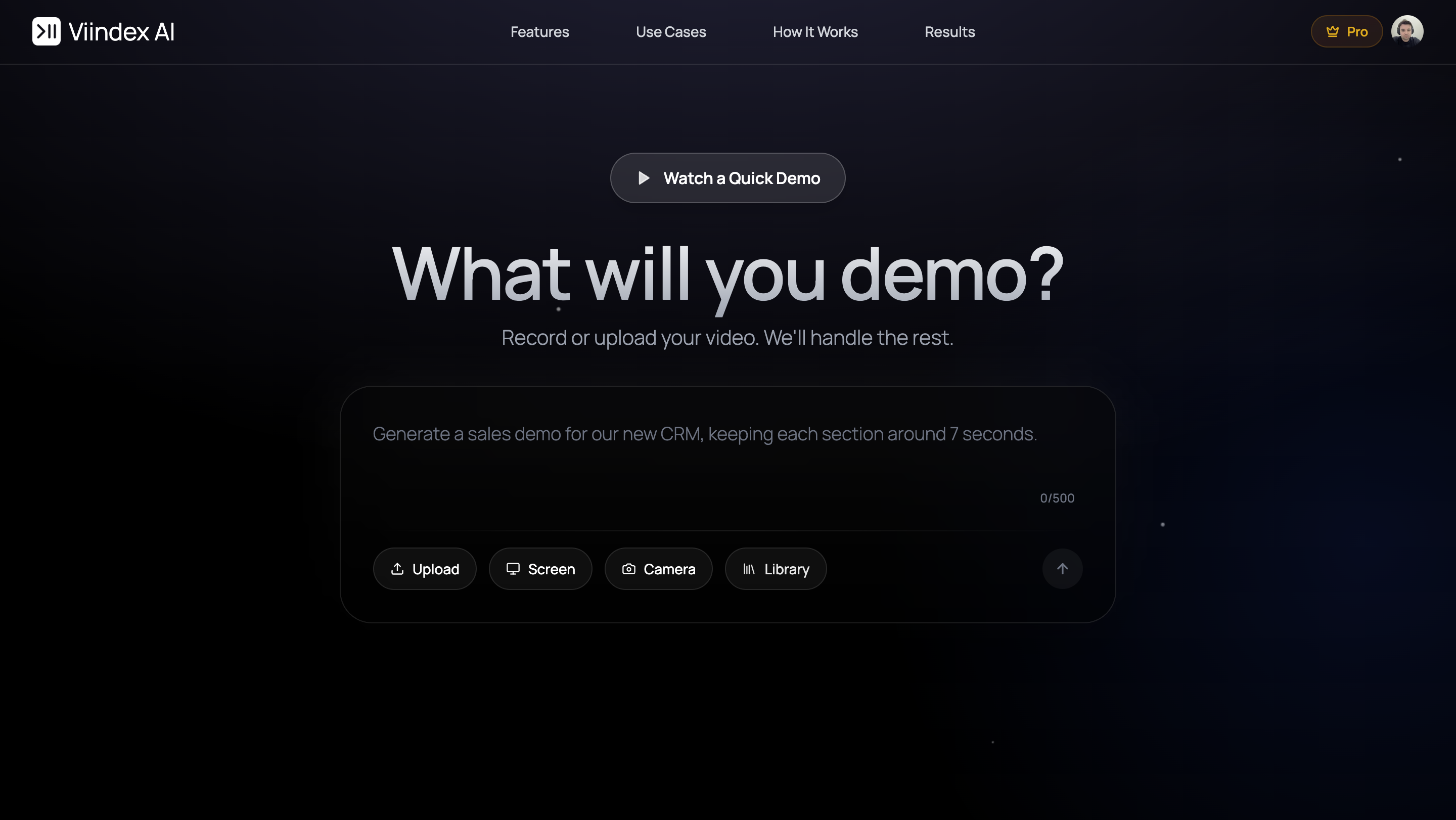 Viindex AI screenshot 2