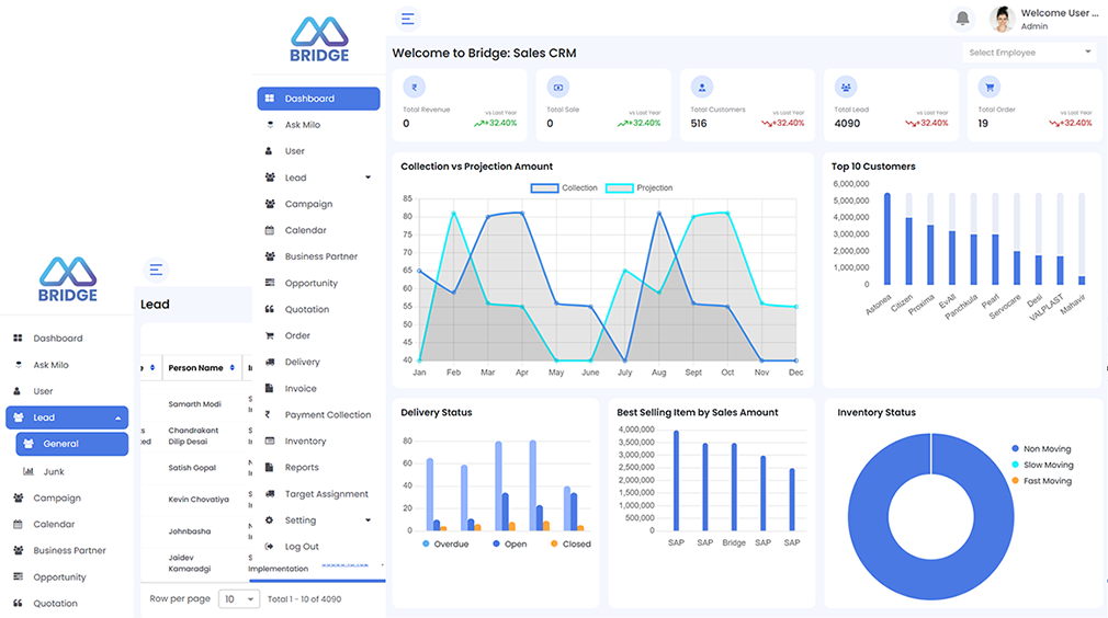 Bridge CRM screenshot 1
