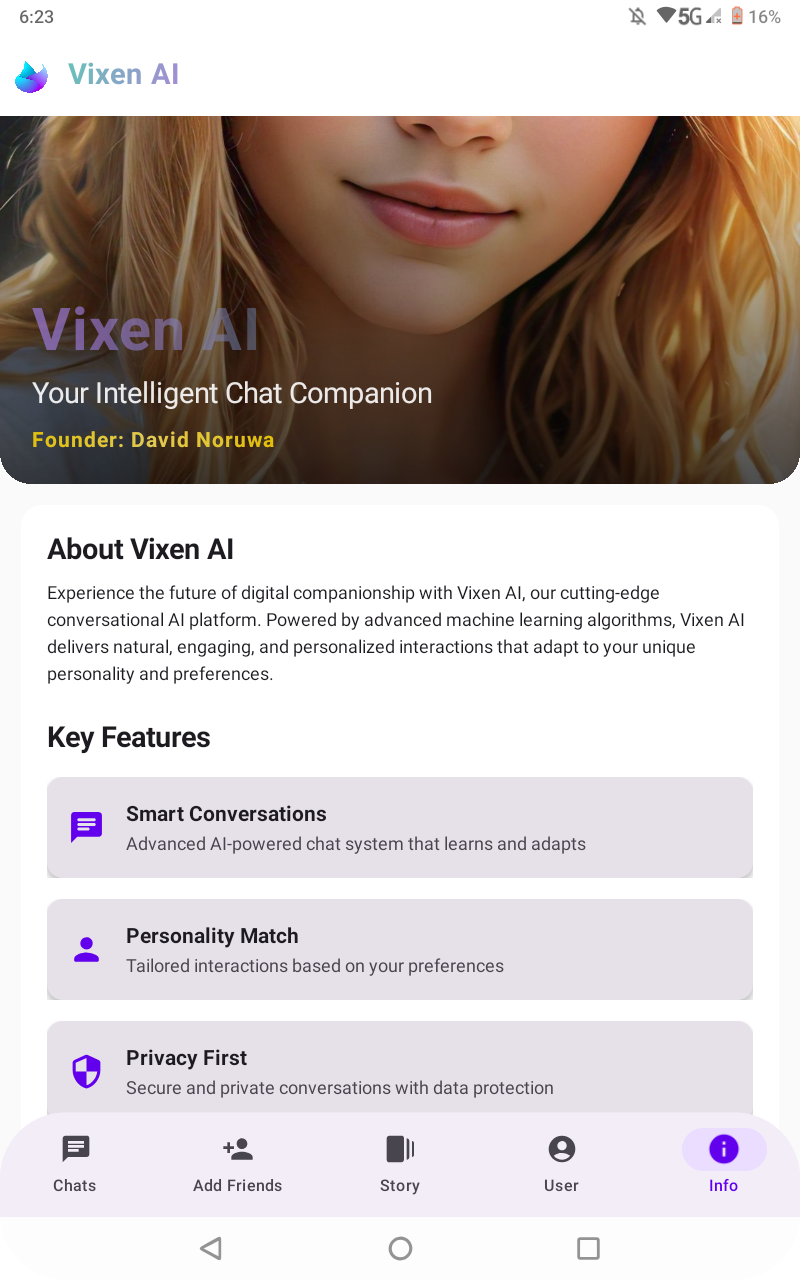 Vixen Ai :Chats & Stories screenshot 4
