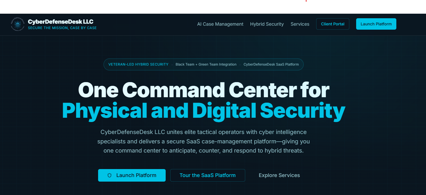 CyberDefenseDesk screenshot 2