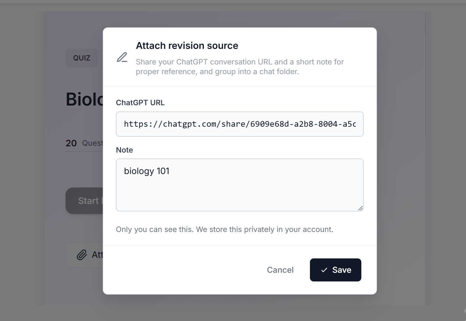 MyQuizGPT screenshot 5
