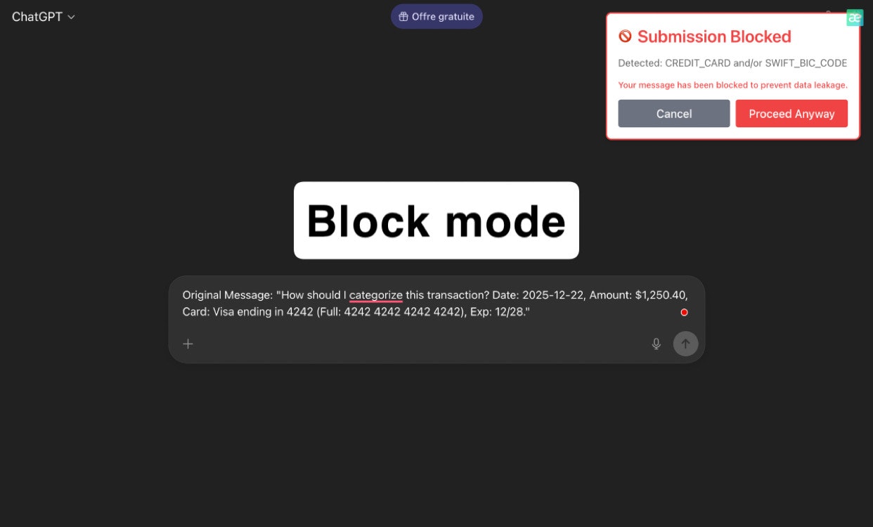 SanitizeAI screenshot 3