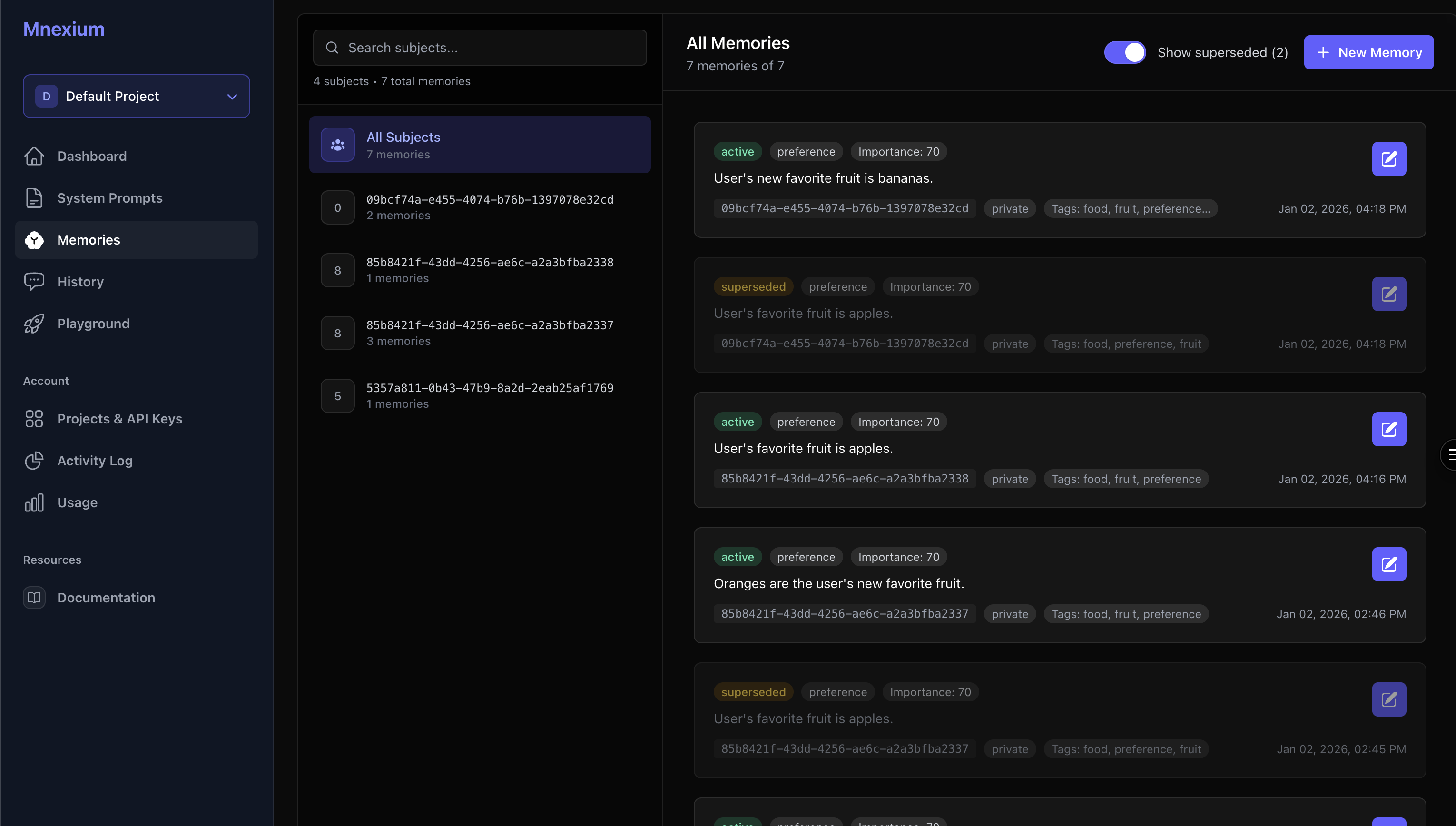 Mnexium AI screenshot 2