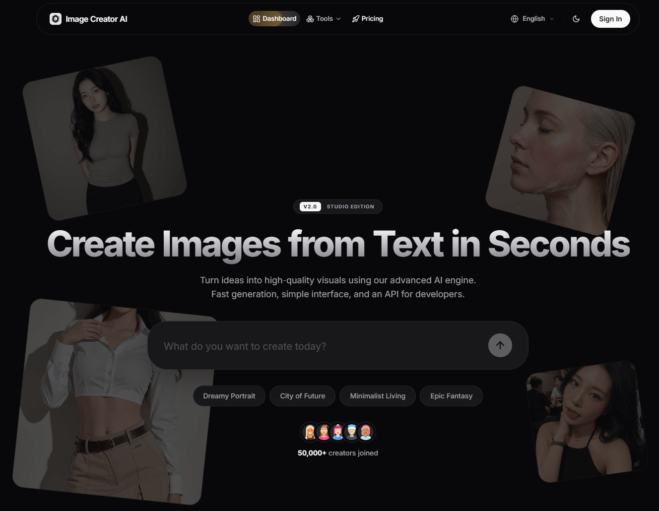 Image Creator AI screenshot 1
