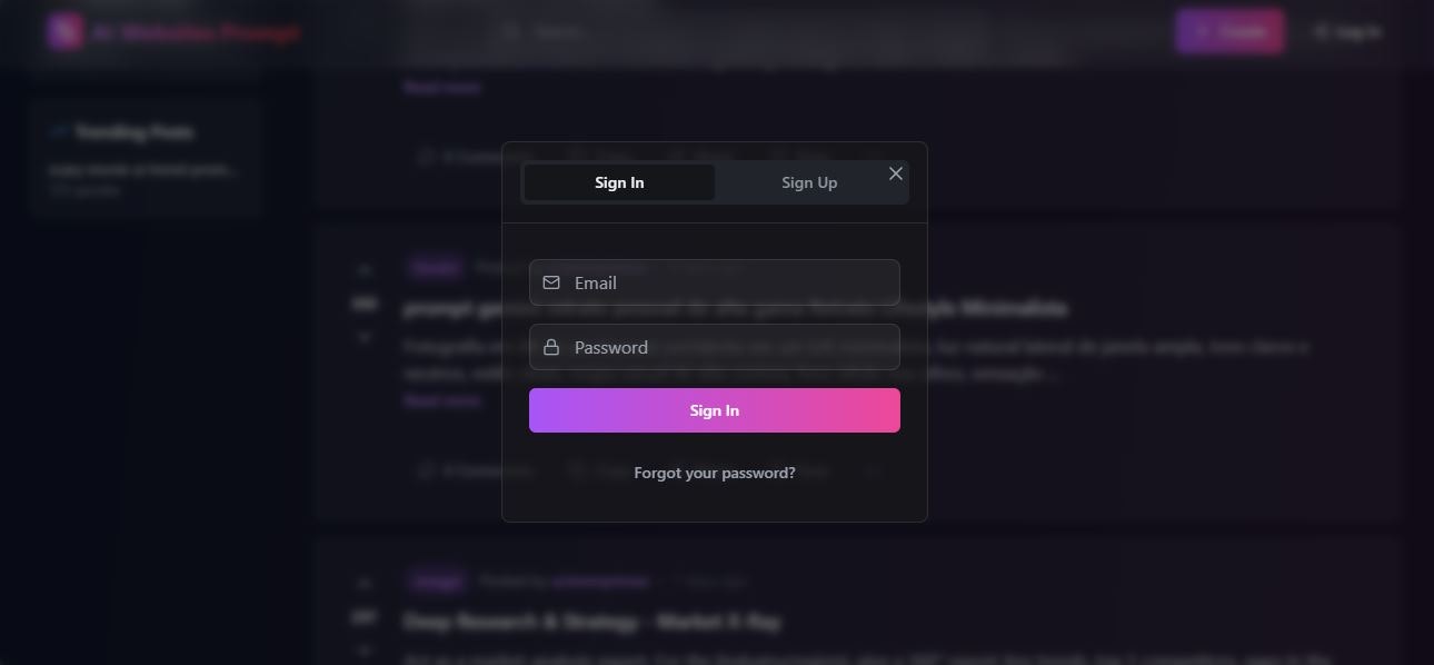 Ai Websites Prompt screenshot 2