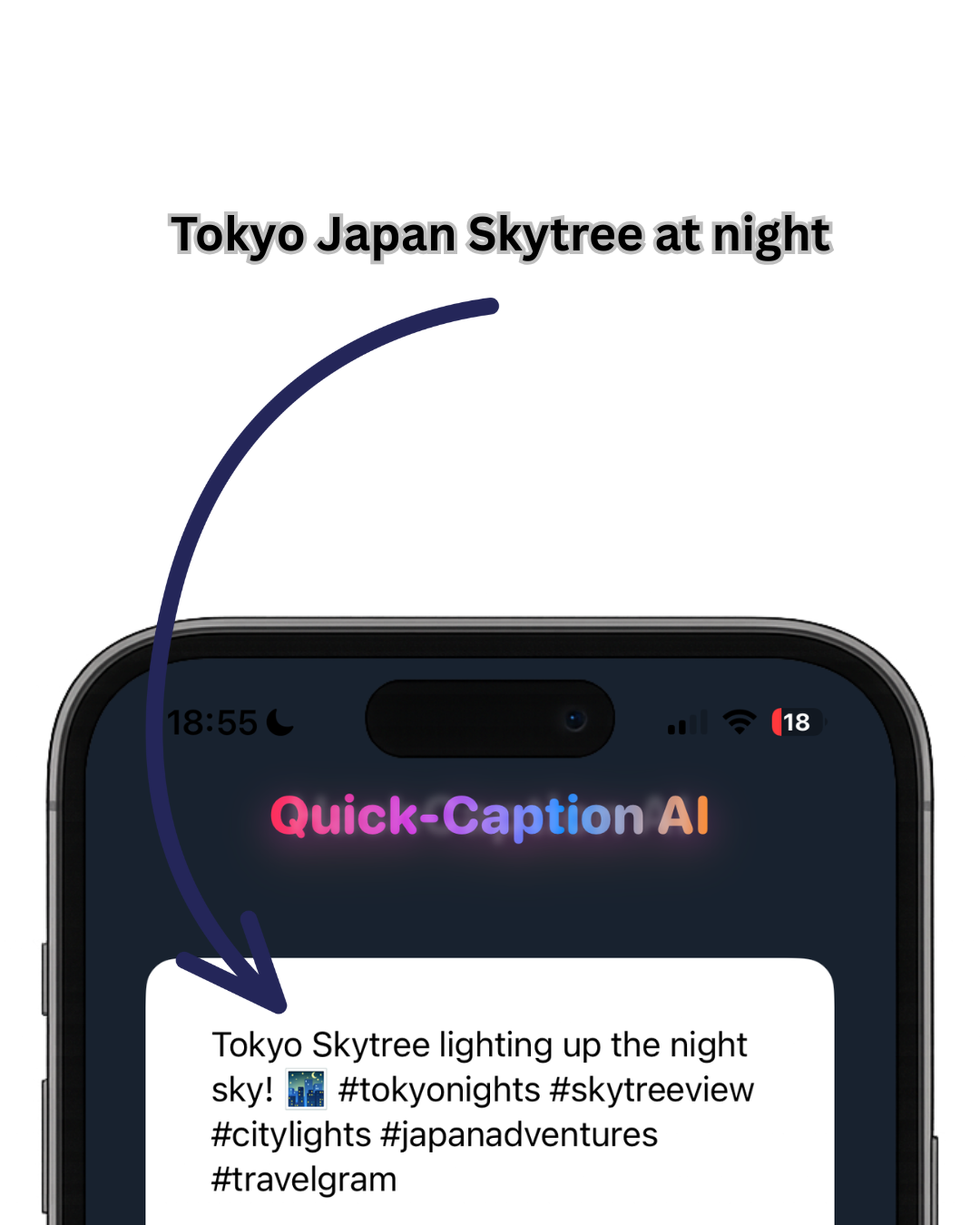 Quick Caption AI screenshot 2