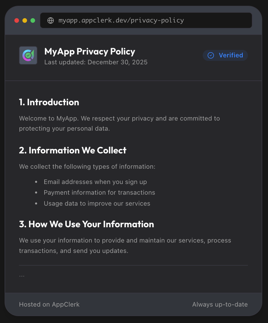 AppClerk screenshot 3