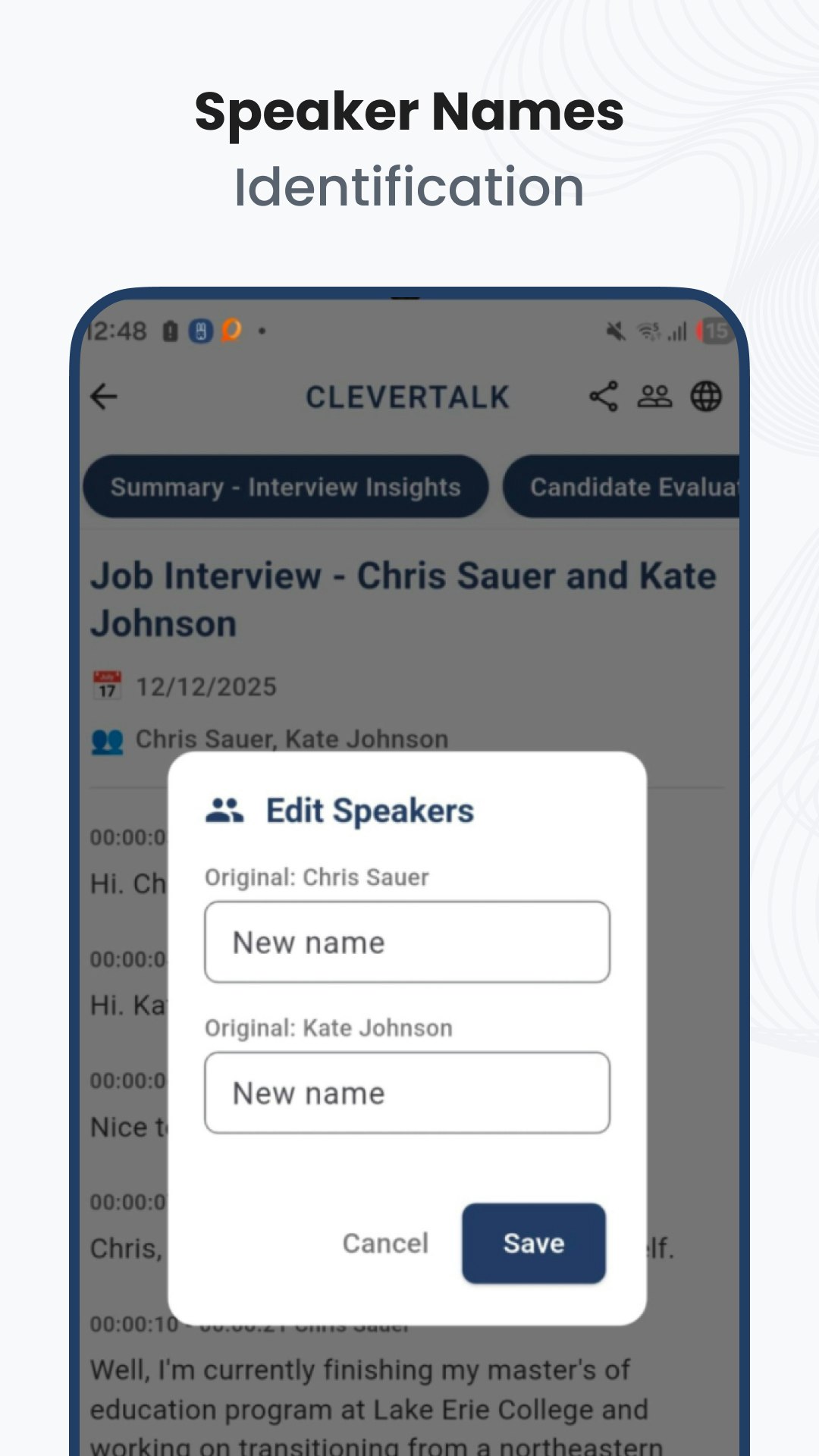 CleverTalk – Smarter audio notes screenshot 5