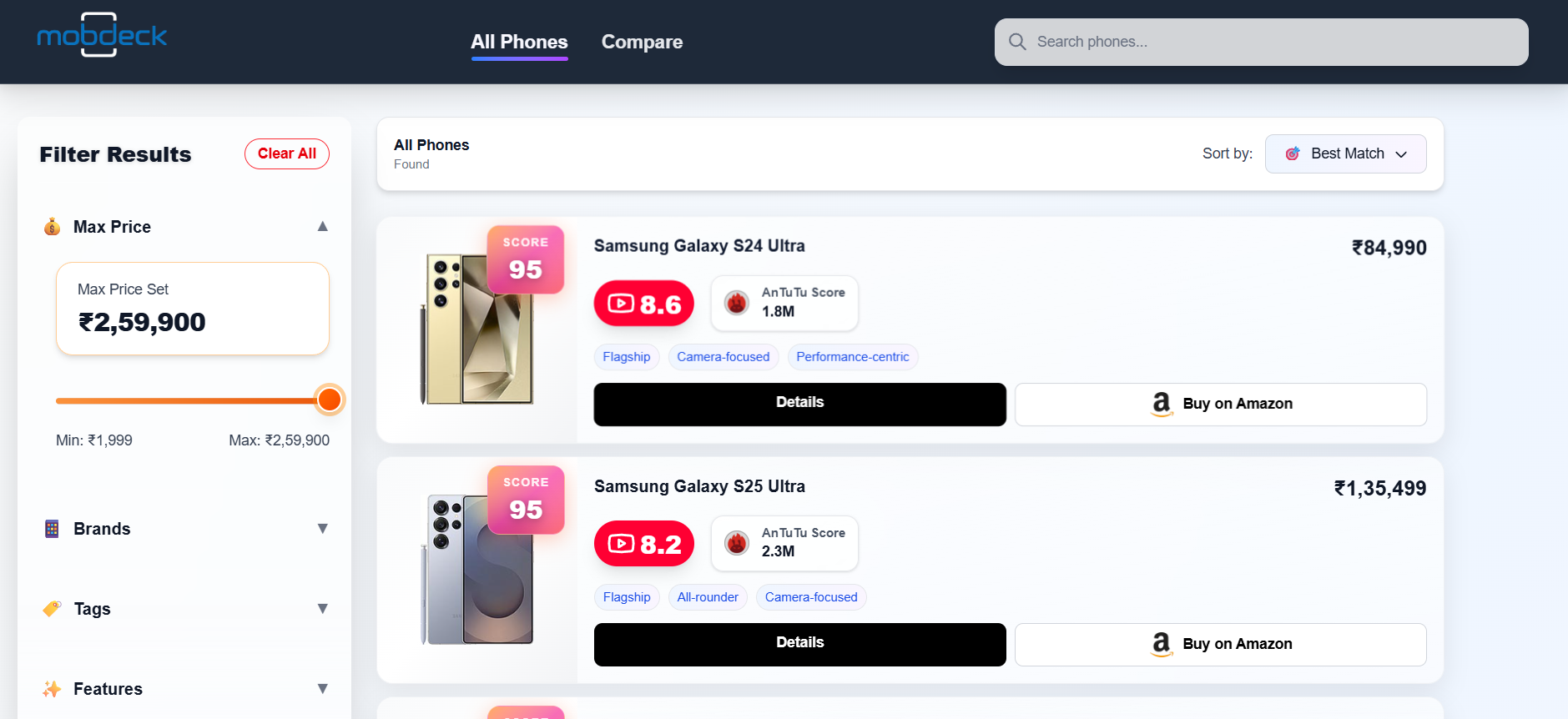 MobDeck screenshot 1