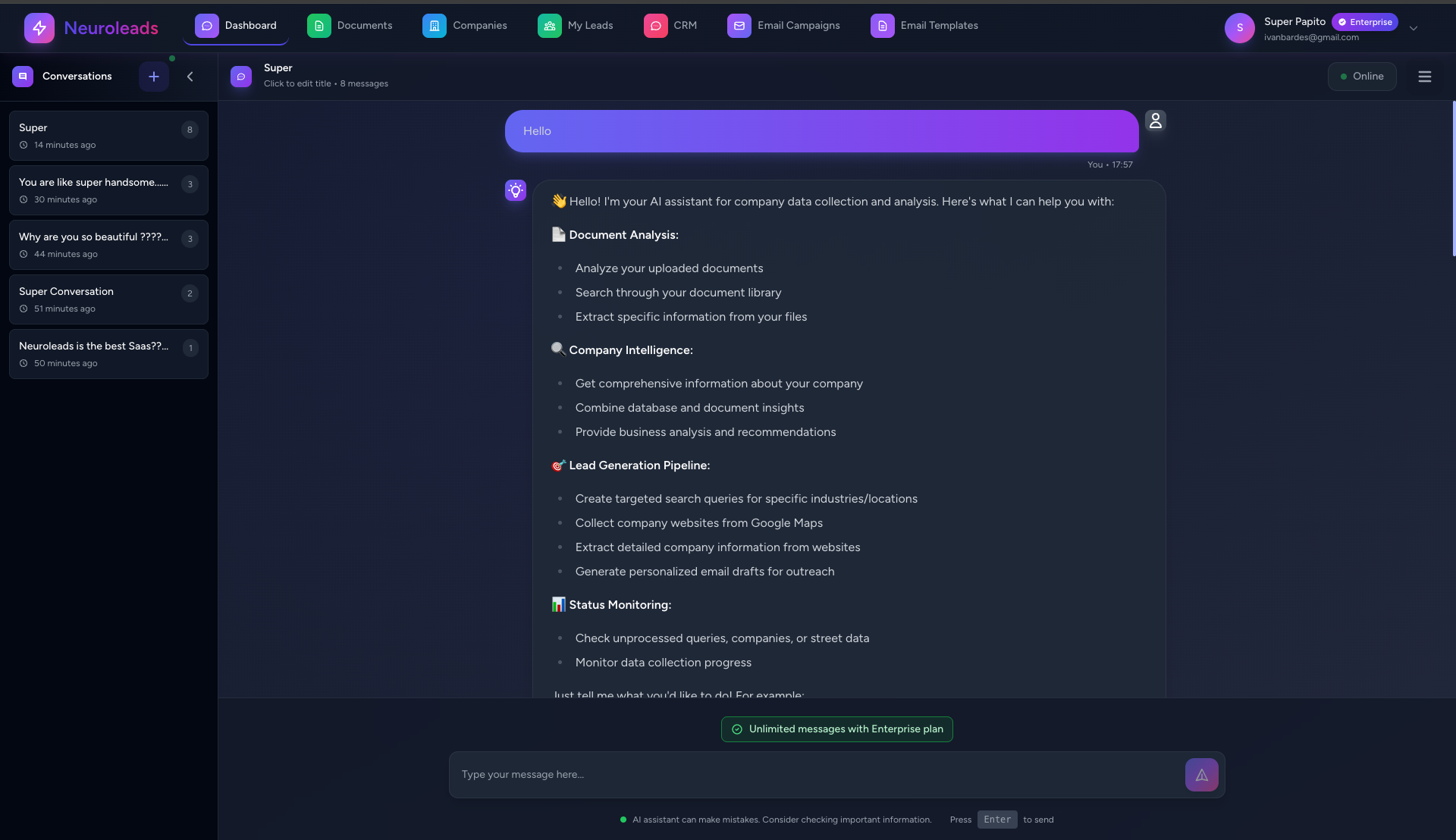 Neuroleads screenshot 6
