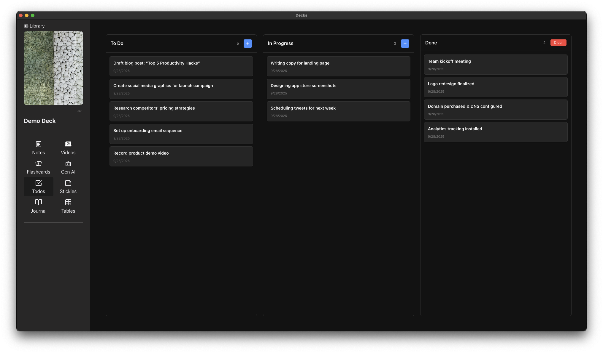 Decks screenshot 6
