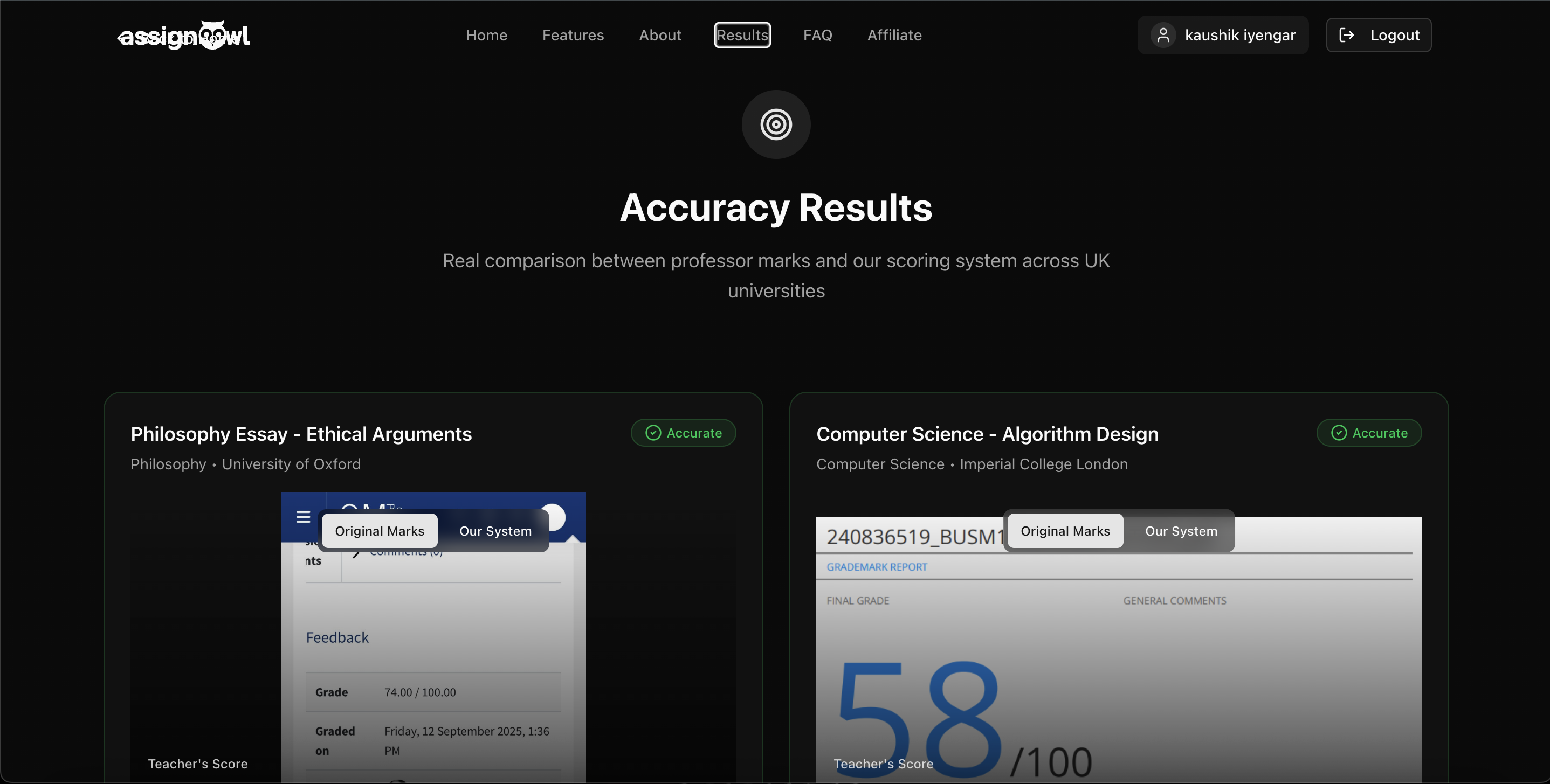 AssignOwl  screenshot 2