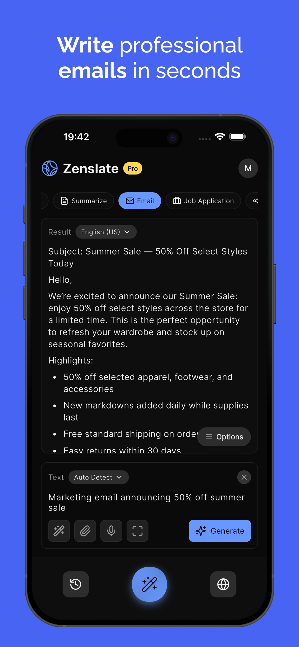 Zenslate screenshot 2