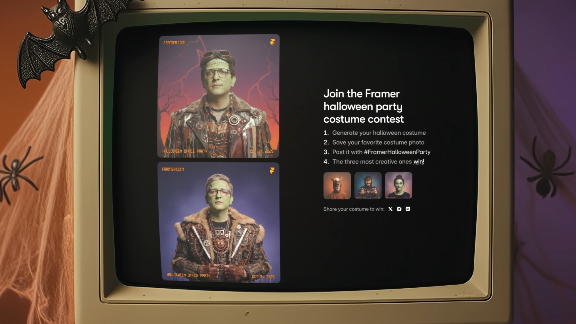 Halloween AI Photo Booth screenshot 2