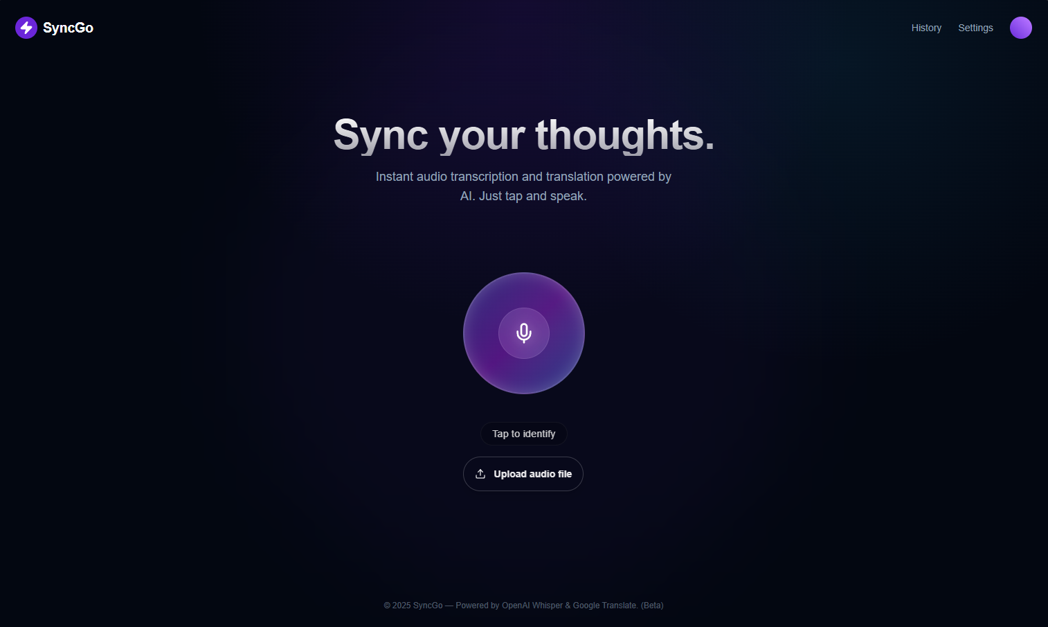 SyncGo screenshot 1