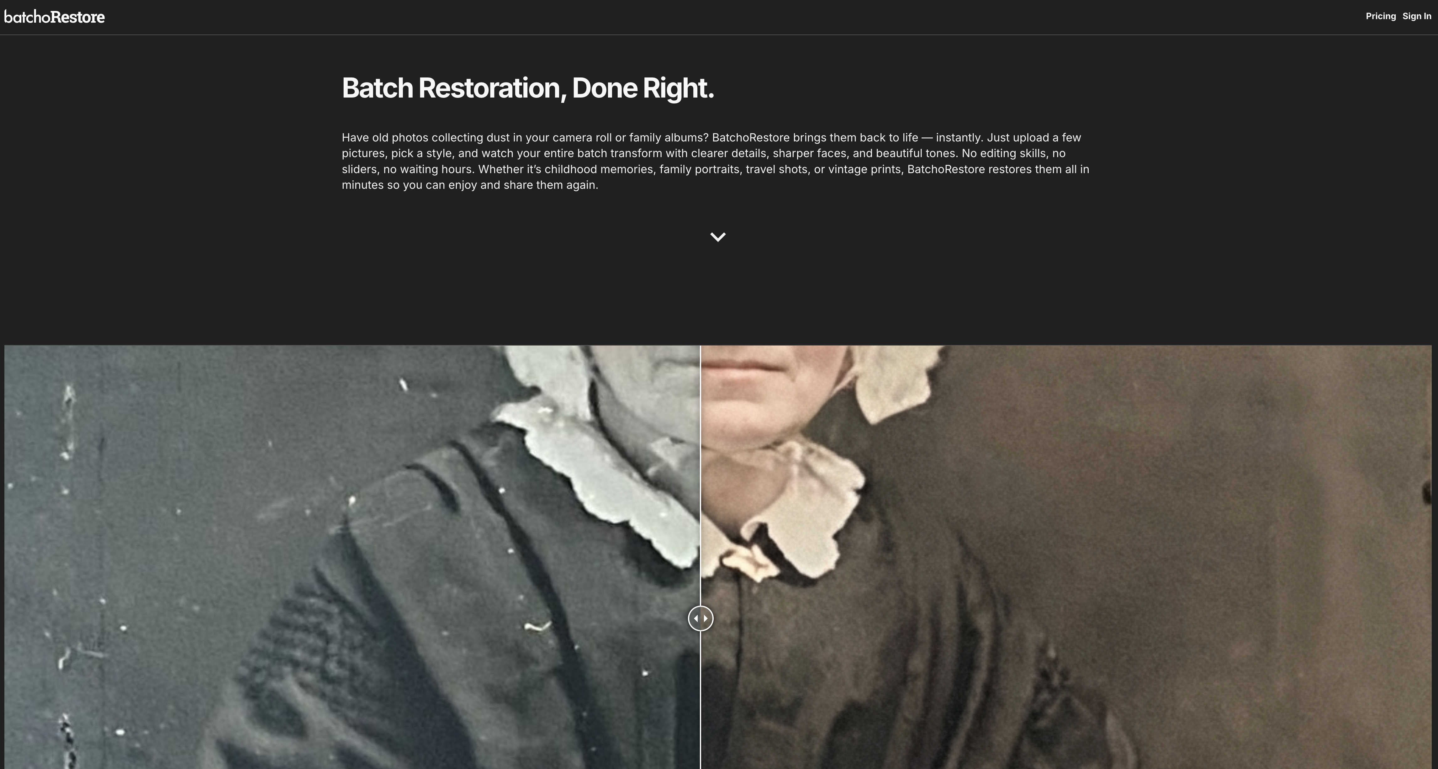 BatchoRestore screenshot 2