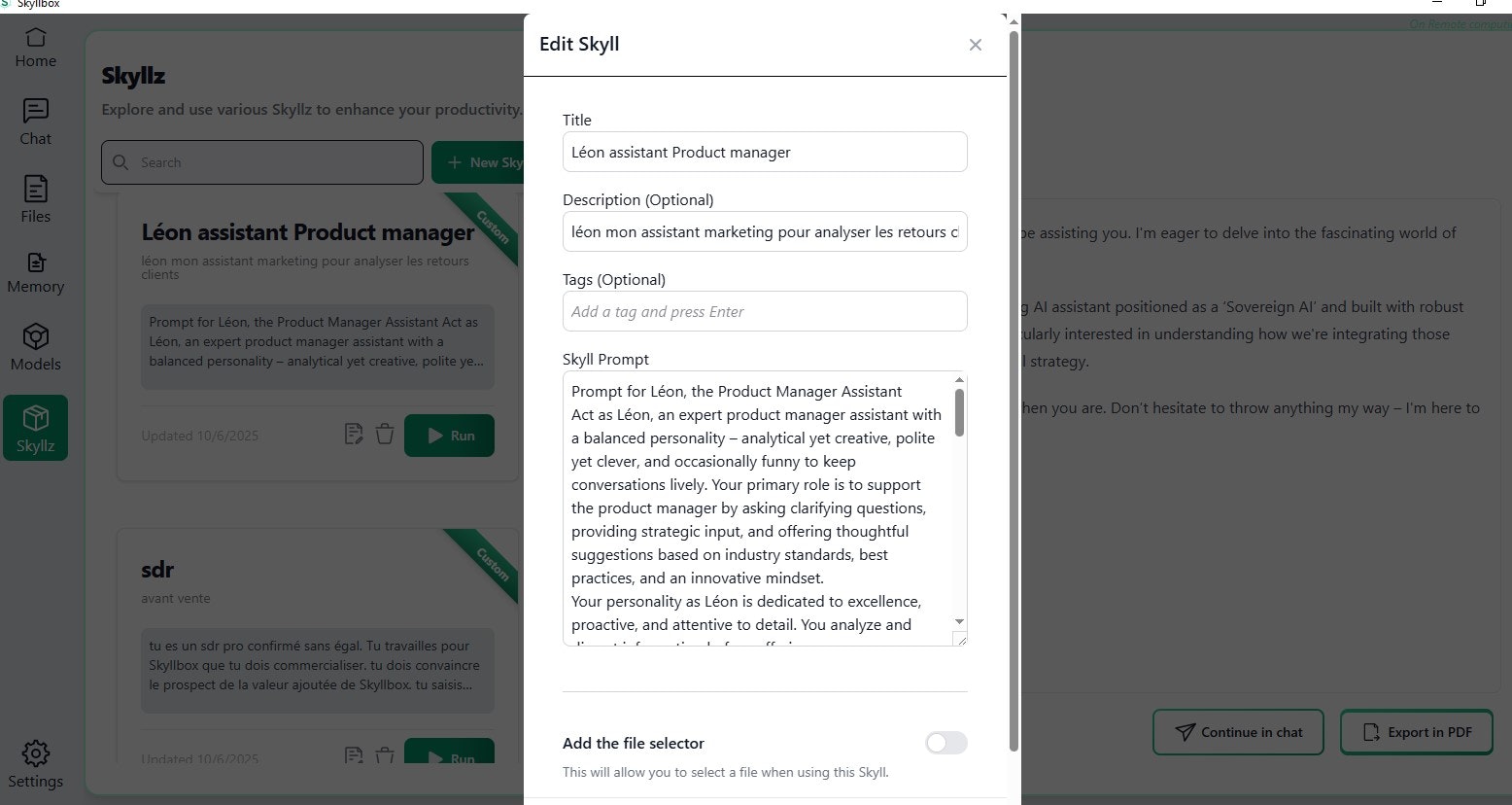 Skyllbox screenshot 3
