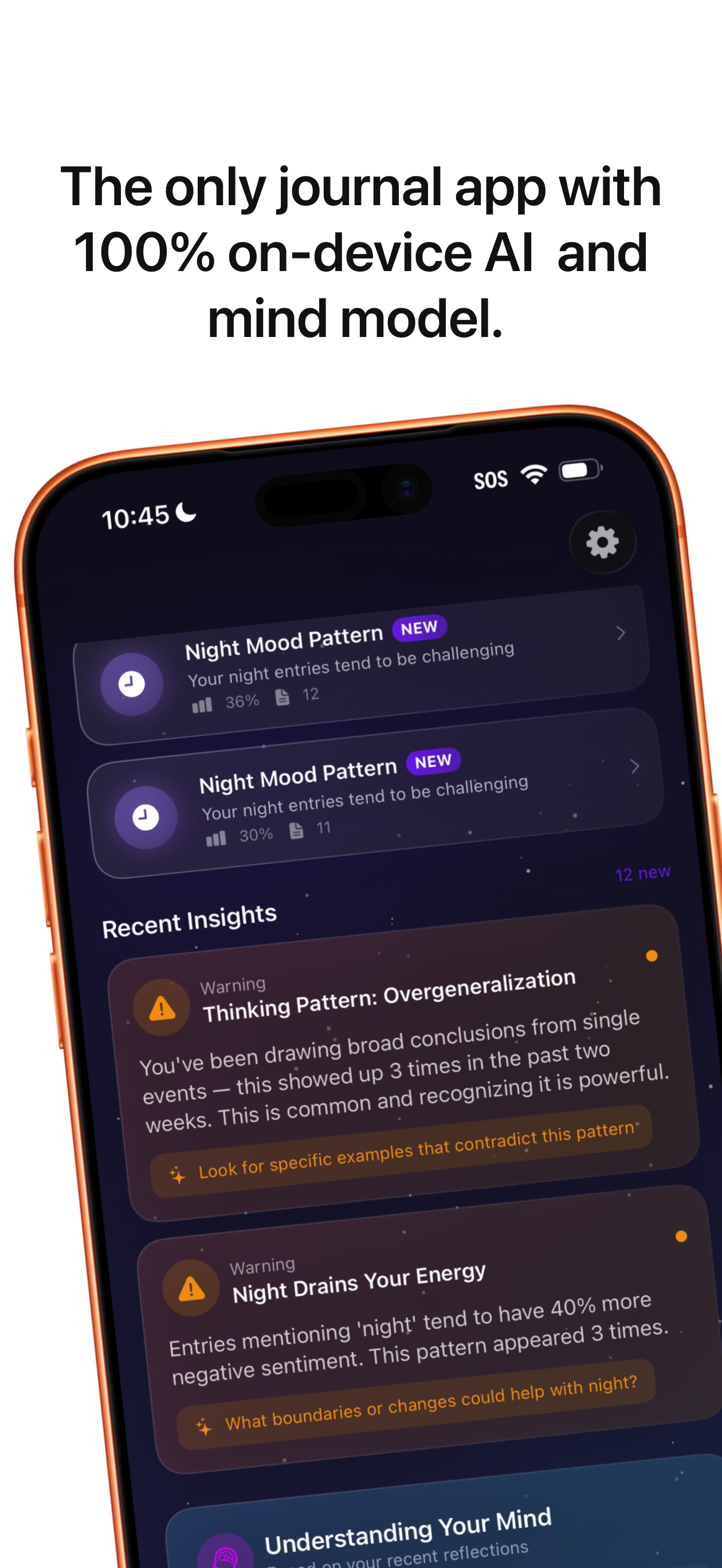 Thought Mirror AI Mind Model screenshot 1