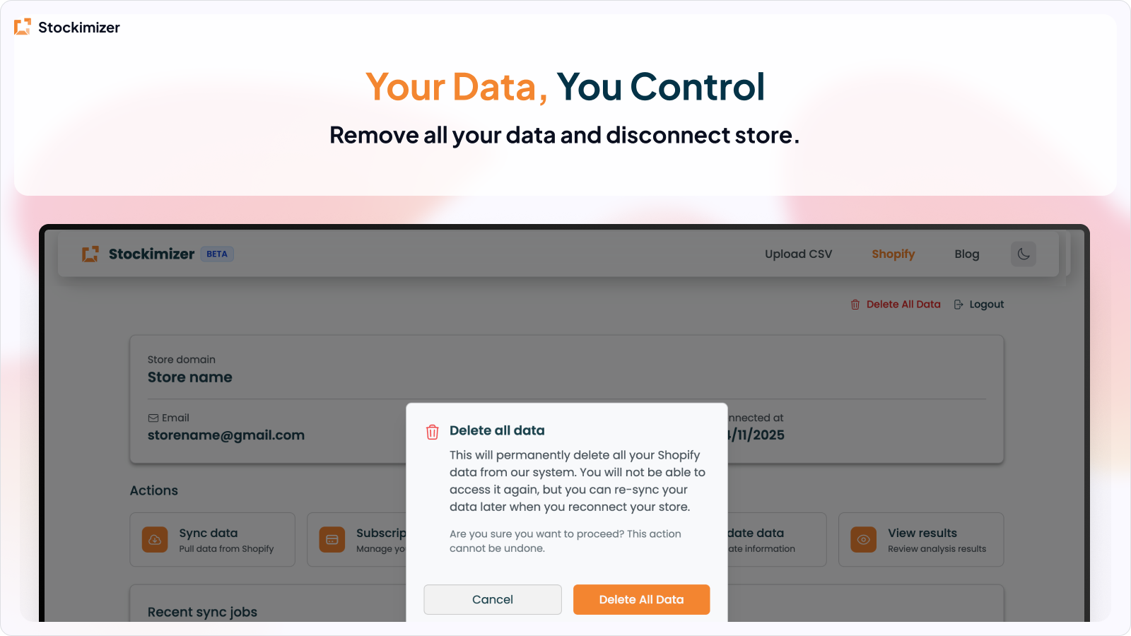 Stockimizer screenshot 9