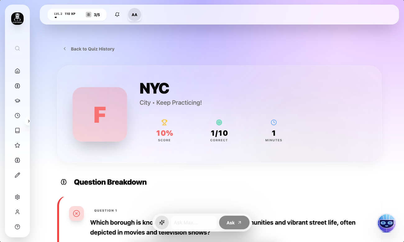 StudyBudAI screenshot 6