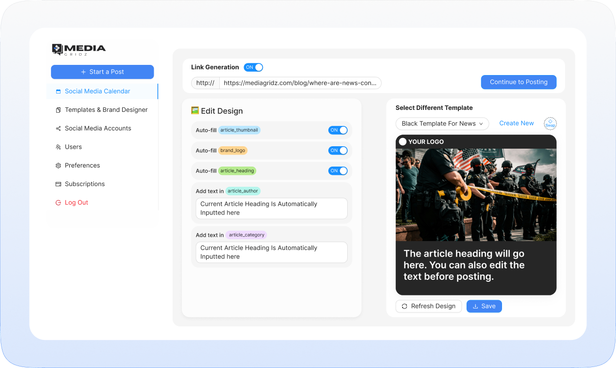Platform screenshot 5